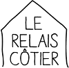 Logo coloré du Relais Côtier, représentant un bâtiment côtier avec vue sur la mer